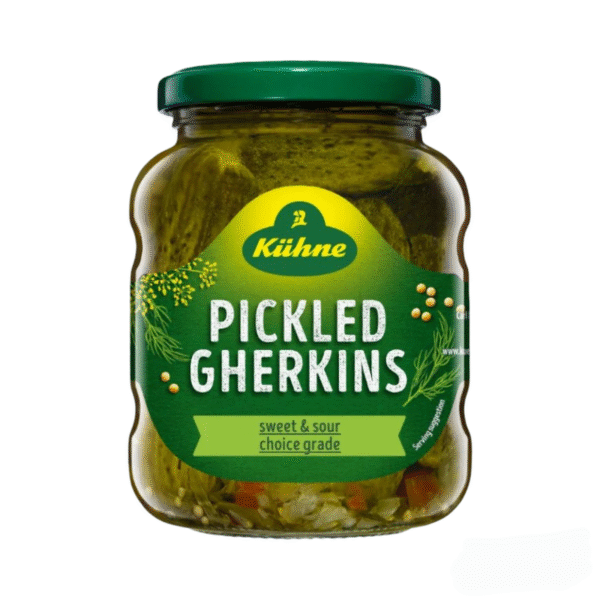 Kuhne Pickled Gherkins - 670 g.m