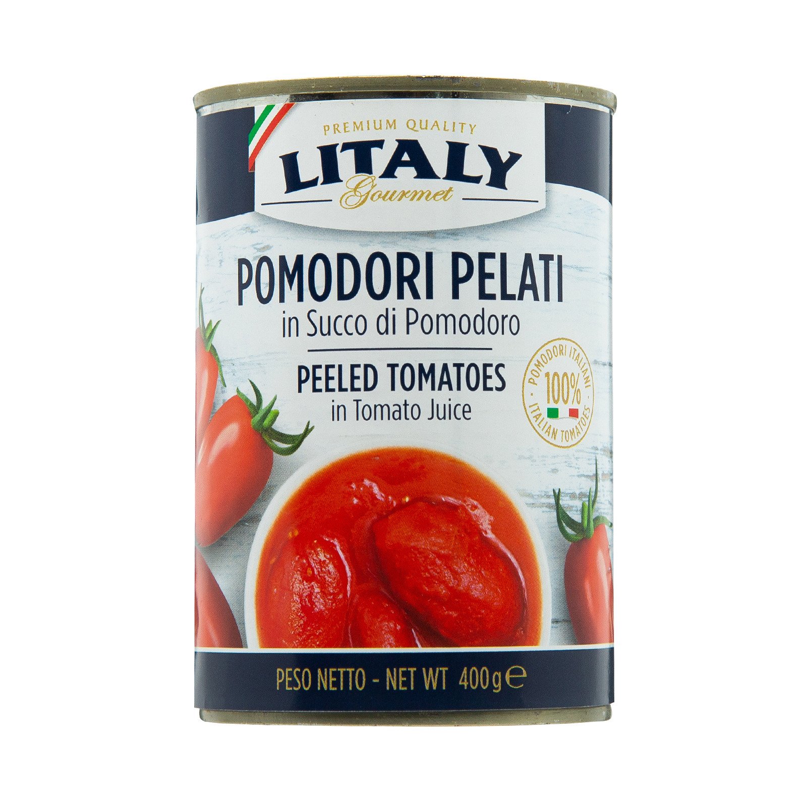 90185853_XL1_20250803143254_563329e695d34f6e9c8a8af4f2efec34 Litaly Whole Peeled Tomatoes 400 g.m - Image 1