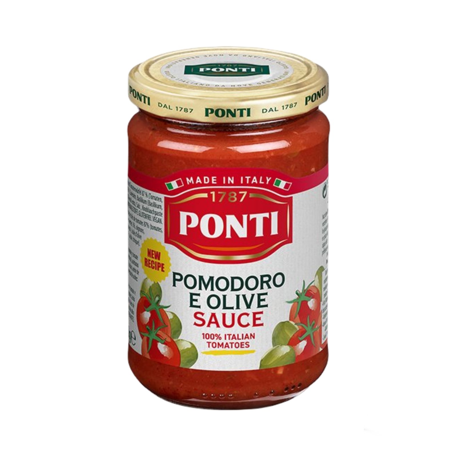 Oplus_131072 Ponti Pomodoro Olive Sauce 340 g.m - Image 1