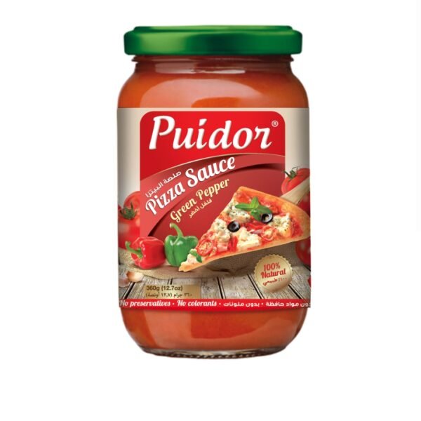 Puidor Pizza Sauce green pepper 360 g.m