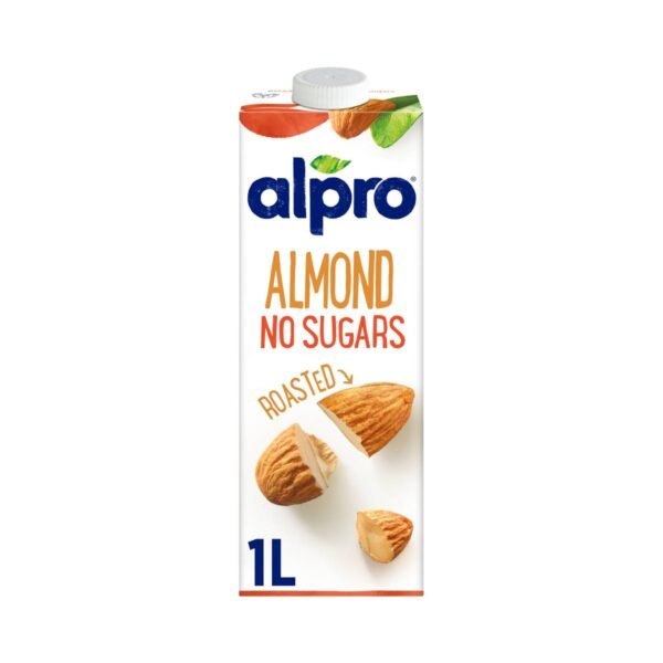 Alpro Roasted Almond No Sugars 1 Litre