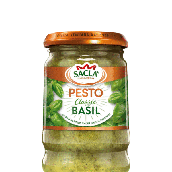 Sacla Classic Basil Pesto 190 g.m