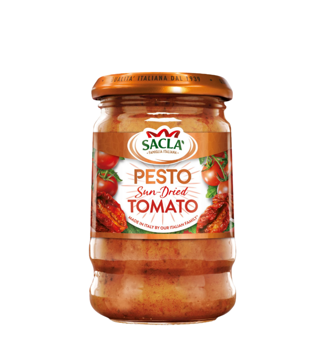 IMG_20260209_184139 Sacla Pesto Sun Dried Tomato 190 g.m - Image 1