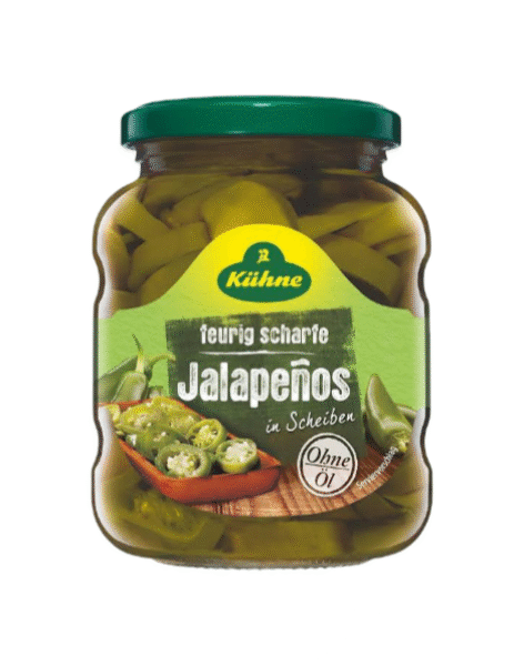 Kuhne Jalapeno 370 g.m