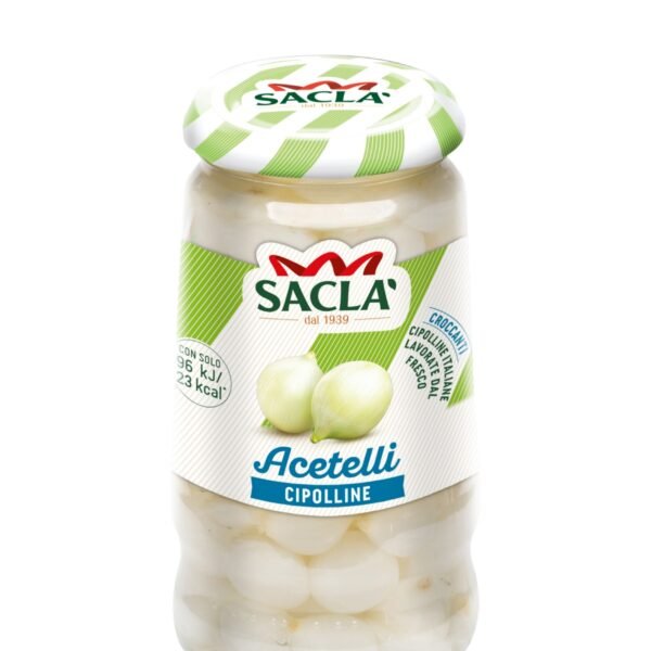 Sacla Cipolline all'aceto di vino 300 g.m