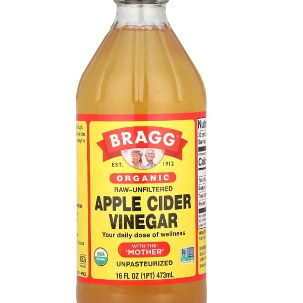 Bragg Organic Apple Cider Vinegar With Mothers 473ml