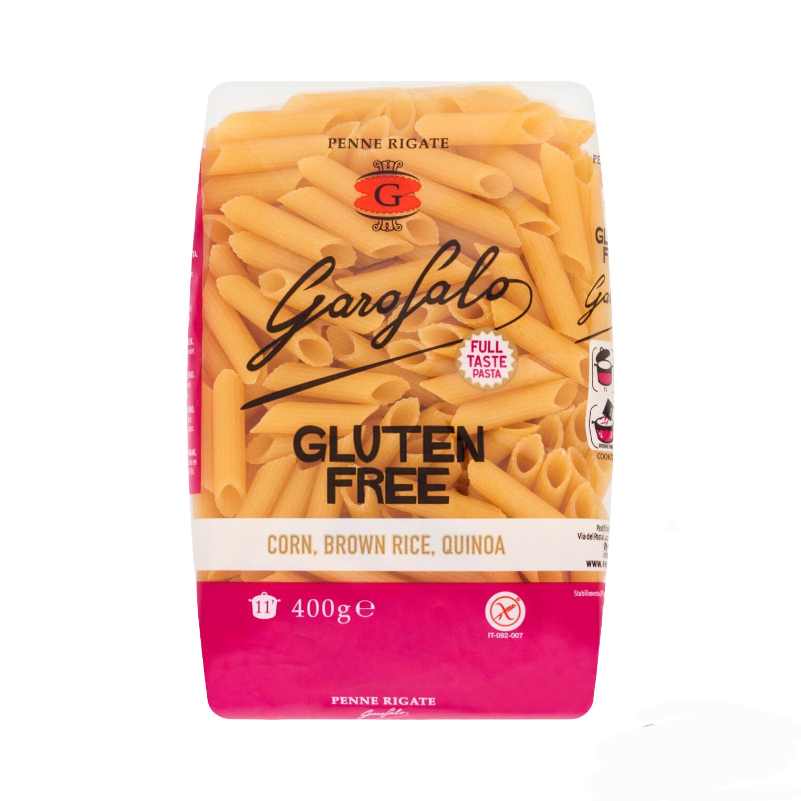 1000031328 Garofalo Gluten Free Penne Rigate 400 g.m - Image 1