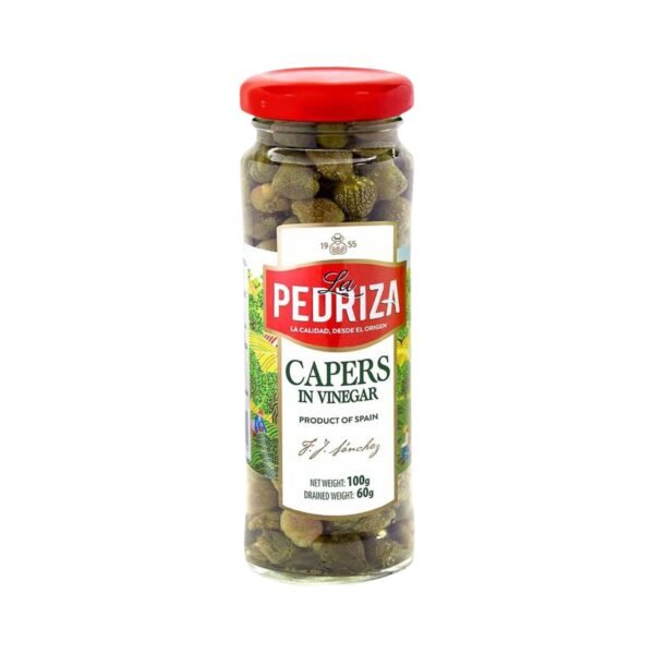 Pedriza Capers In Vinegar 100 g.m