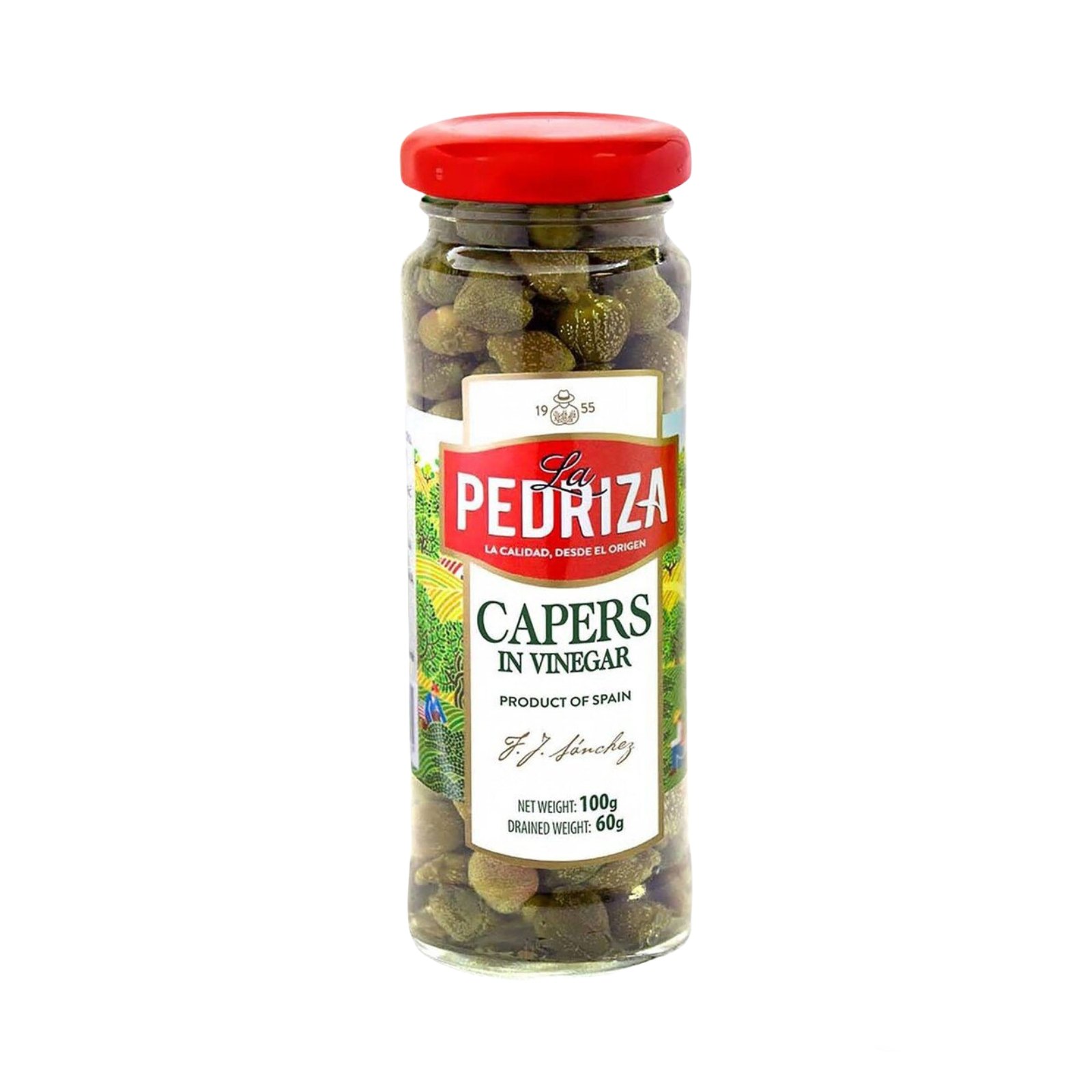 Oplus_131072 Pedriza Capers In Vinegar 100 g.m - Image 1