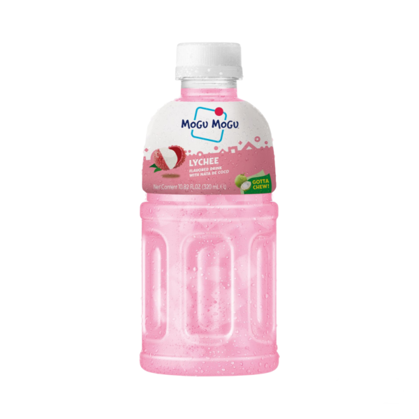 Mogu Mogu Lychee Flavored Drink With Nata De CoCo 320 m.l