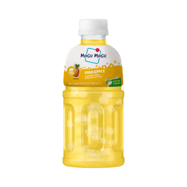 Mogu Mogu Pineapple Flavored Drink With Nata De CoCo 320 m.l