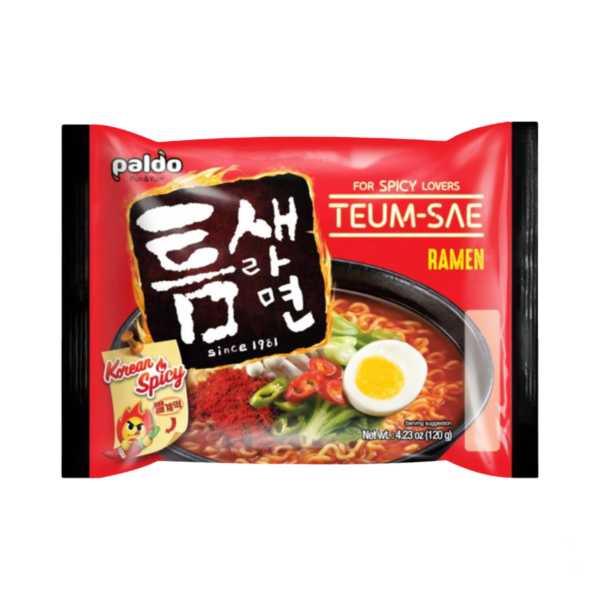 Paldo Teumsae Ramen Extreme Spicy 120 g.m
