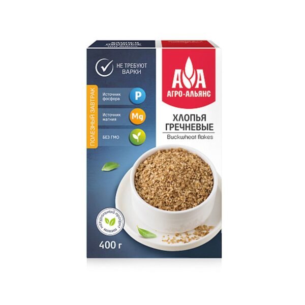 Buckwheat Flakes 400 g.m