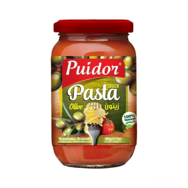 Puidor Pasta sauce Olive 360 g.m