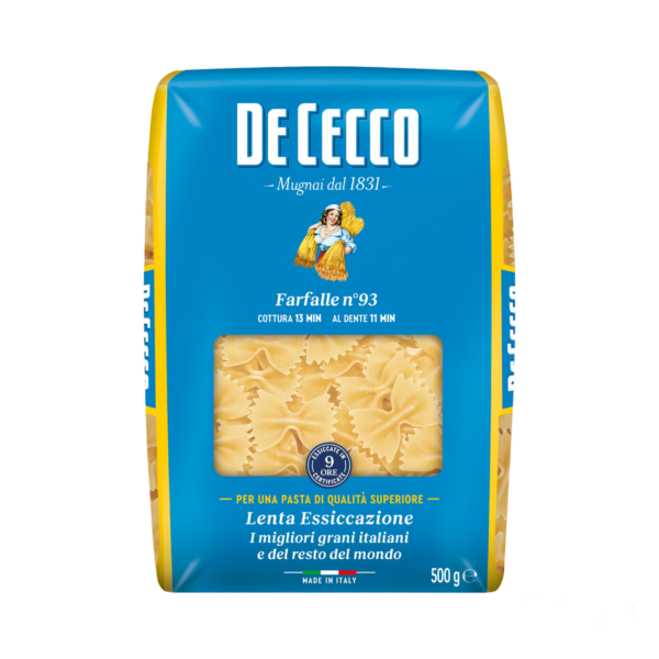 De Cecco Pasta Farfalle 500 g.m