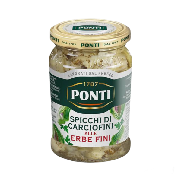 Ponti Artichoke slices in oil 280 g.m