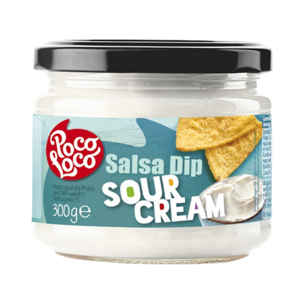 Poco Loco Salsa Dip Sour Cream 300 g.m
